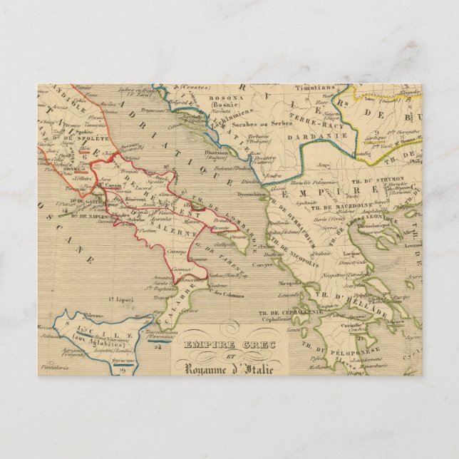 Postal Empire Grec et Royaume d'Italie 774 a 900 (Anverso)