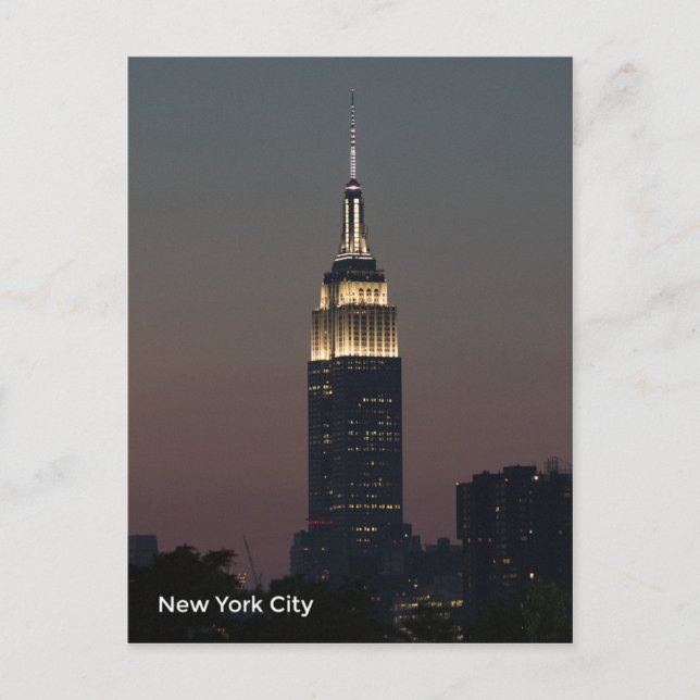 Postal Empire State Building (Anverso)