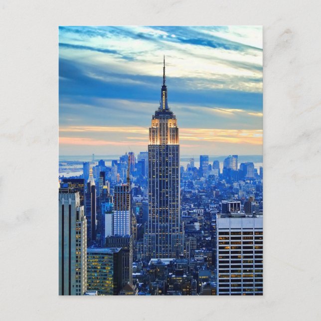 Postal Empire State Building, Manhattan, Nueva York (Anverso)