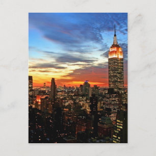 Postal Empire State Building New York