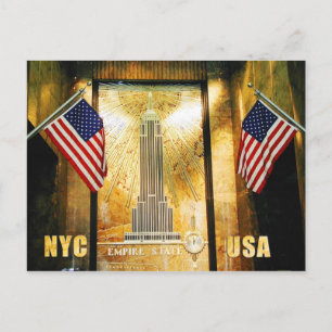 Postal Empire State Building, Nueva York
