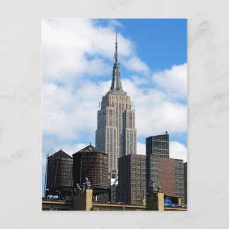 Postal Empire State Building Postcard