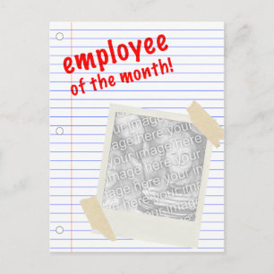 Postal empleado del mes