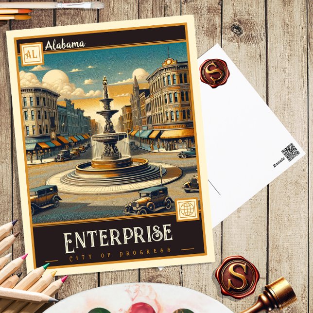 Postal Empresa, Alabama | Vintage (Subido por el creador)