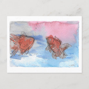 Postal Empresa de dos -