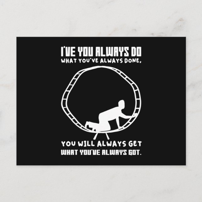 Postal Empresa de escape de la rueda de hámster de la sab (Anverso)