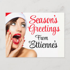 Postal empresa de vacaciones / Invitación