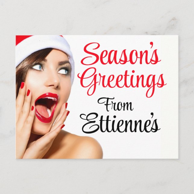 Postal empresa de vacaciones / Invitación (Anverso)