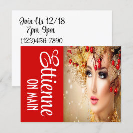 Postal empresa de vacaciones / Invitación