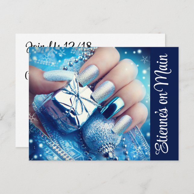 Postal empresa de vacaciones / Invitación (Anverso / Reverso)