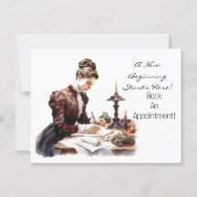 Postal empresa elegante de la empresa