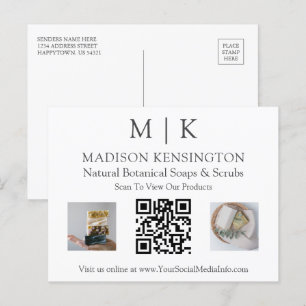 Postal Empresa Personalizado profesional