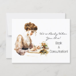 Postal empresa promocional de la empresa