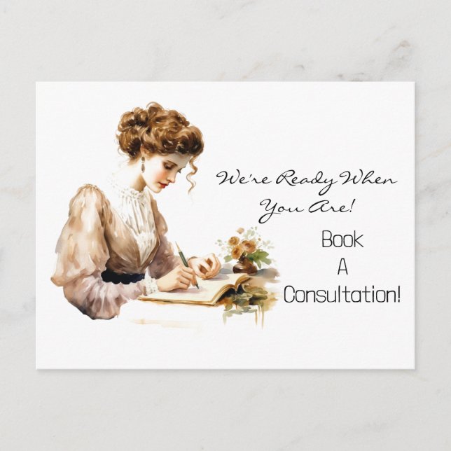 Postal empresa promocional de la empresa (Anverso)