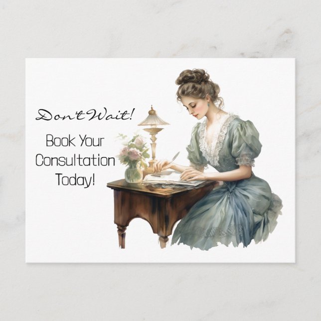 Postal empresa Promocional Elegante De La Empresa (Anverso)