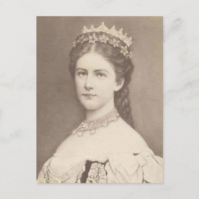 Postal Empress Elisabeth Austria - Sissi, Sisi (Anverso)