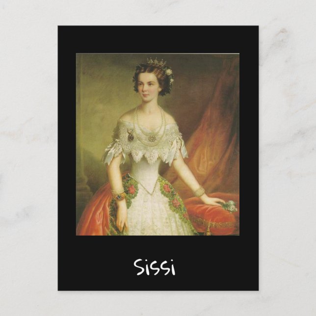 Postal Empress Elisabeth - Sissi (Anverso)