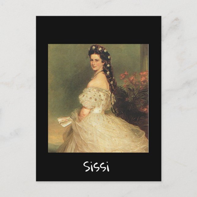 Postal Empress Elisabeth - Sissi (Anverso)