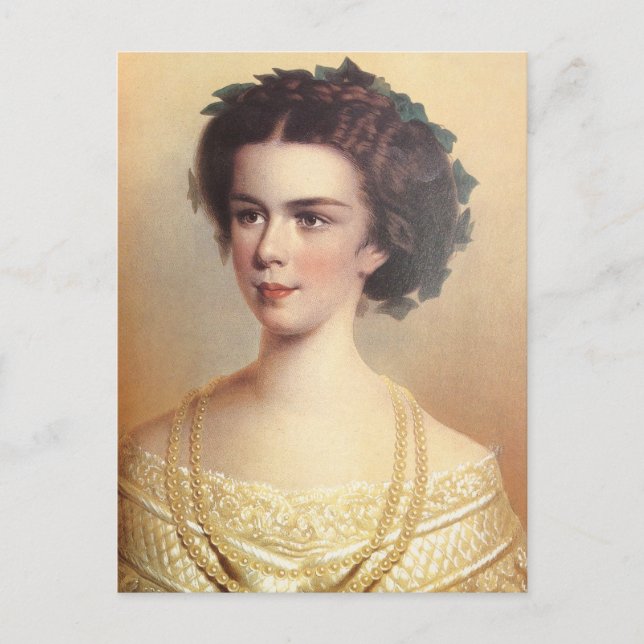 Postal EMPRESS ELISABETH - SISSI - Sisi de Austria #010H (Anverso)