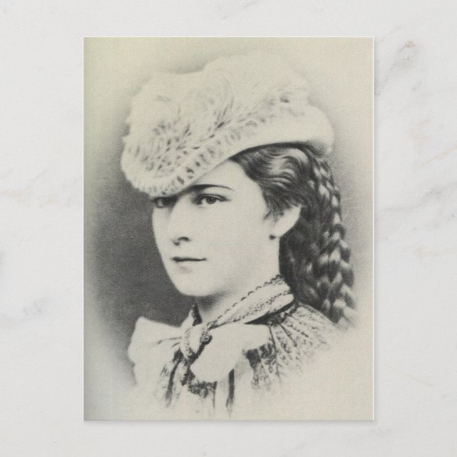 Postal Empress Elisabeth - Sissi - Sisi de Austria #029H (Anverso)