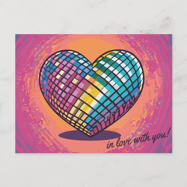 Postal en amor contigo (Anverso)