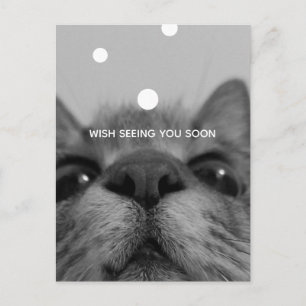 Postal en blanco y negro de 17 años