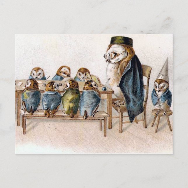 Postal En busca del conocimiento (Anverso)