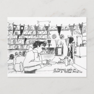 Postal En Byways Cafe en Glissan, Portland, Oregón