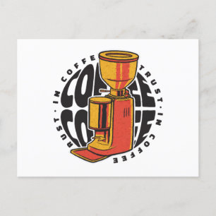 Postal En café confiamos