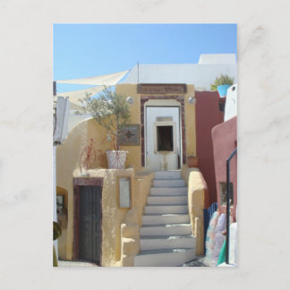Postal En casa en Santorini