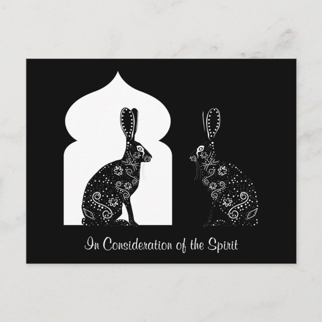 POSTAL EN CONSIDERACIÓN DEL ESPÍRITU (Anverso)