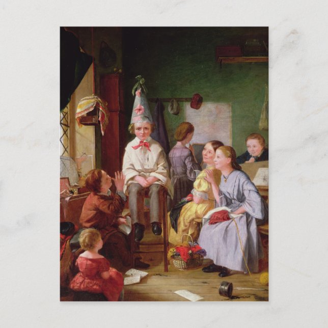 Postal En desgracia (Anverso)