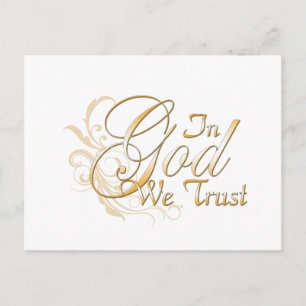Postal En Dios confiamos
