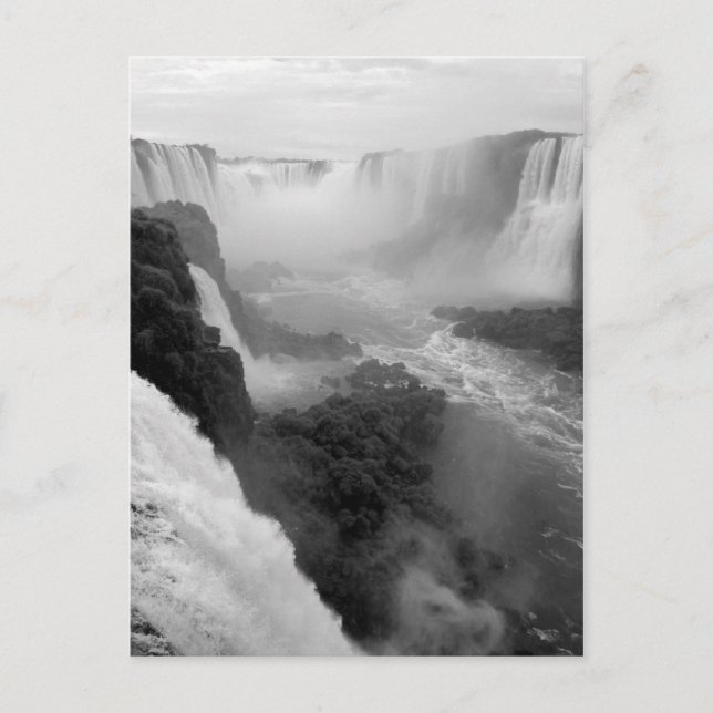 Postal En el abismo del agua (Anverso)