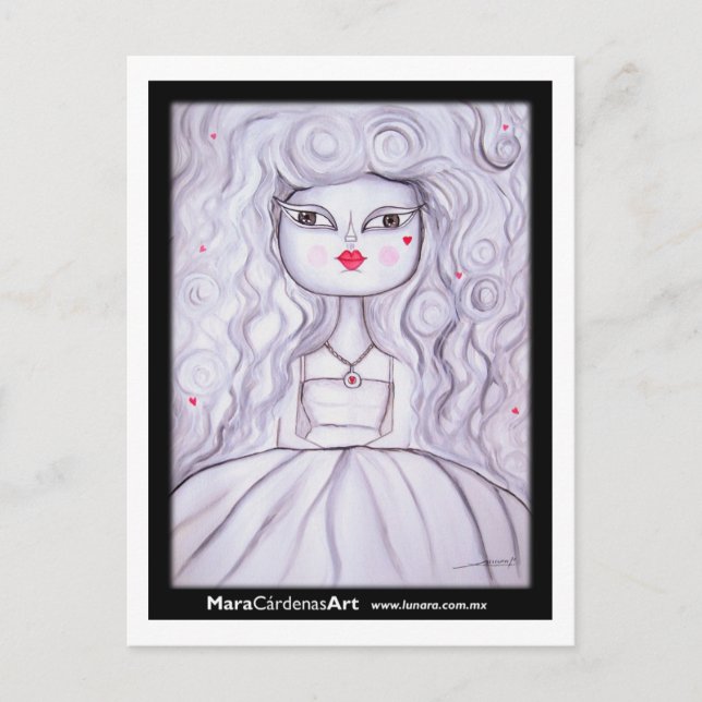 Postal En el amor (Anverso)
