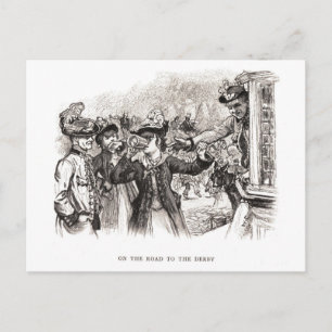 Postal En El Camino Al Derby