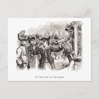 Postal En El Camino Al Derby