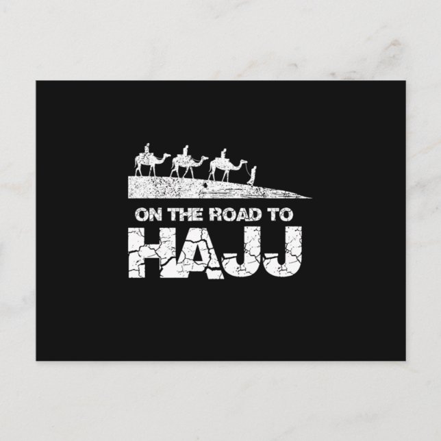 Postal En El Camino Hacia El Hajj El Regalo De La Mezquit (Anverso)