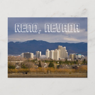 Postal en el centro de Reno Nevada
