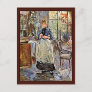 Postal En El Comedor Por Morisot Berthe