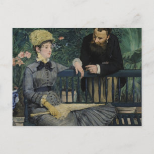 Postal En el Conservatorio - Édouard Manet (1879)