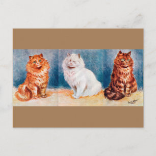 Postal En El Espectáculo Del Gato, Louis Wain