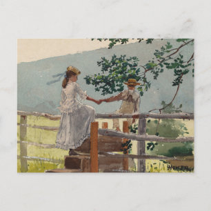 Postal En el Estilo   Winslow Homer