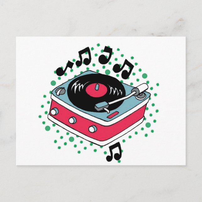 Postal ¡En el Hop! (Anverso)