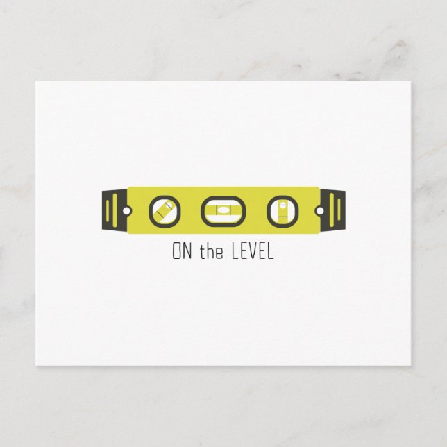 Postal En el plano (Anverso)