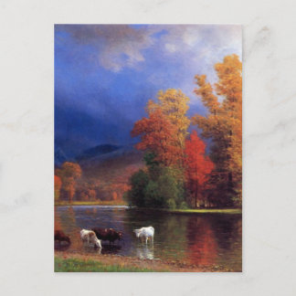 Postal En el Saco - Albert Bierstadt