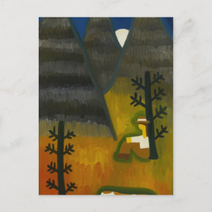 Postal En el silencio de la montaña 2007