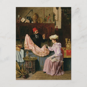 Postal En el Souk, 1891