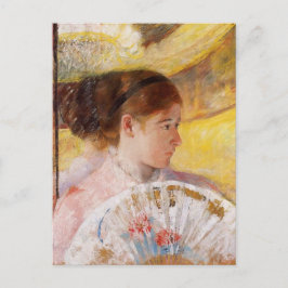Postal En el teatro por Mary Cassatt Postcard