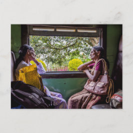 Postal En el tren de Sri Lanka